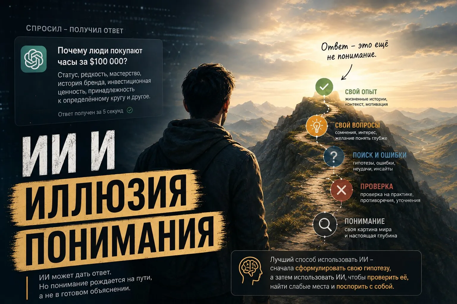 ИИ и иллюзия понимания